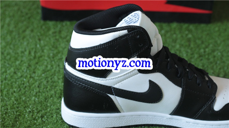 Authentic Air Jordan I OG High Black White